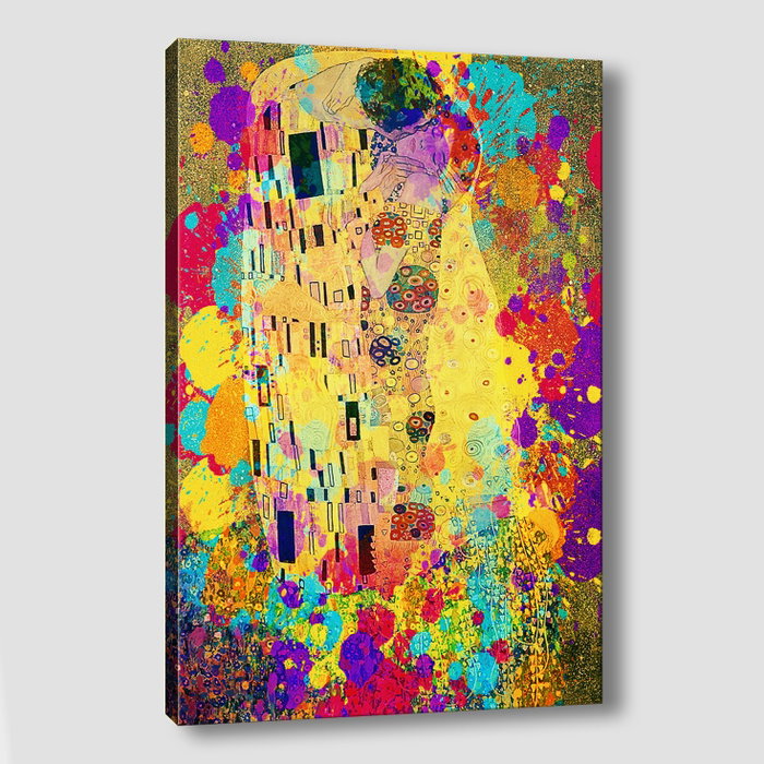 Wallity KNV9948 - 5070 Pintura Decorativa en Lienzo Multicolor 50 x 70 cm